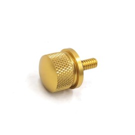 PARSLUCK Gold Tone Aluminium Alloy Motorcycle Seat Mount Bolt Screw Cap Nut for Harley Davidson Stable