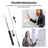 COZERI Set of 3 Extendable Stainless Steel Pointing Sticks, Telescopic
