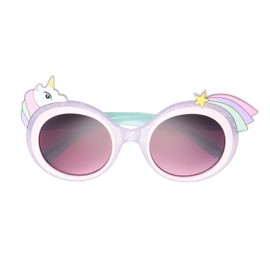Foster Grant Girls You Are Magic Sunglasses, Pink Multi Unicorn, 42 US