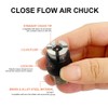 JINKEY Lock On Air Chuck for Schrader Valve, 1/4" FNPT