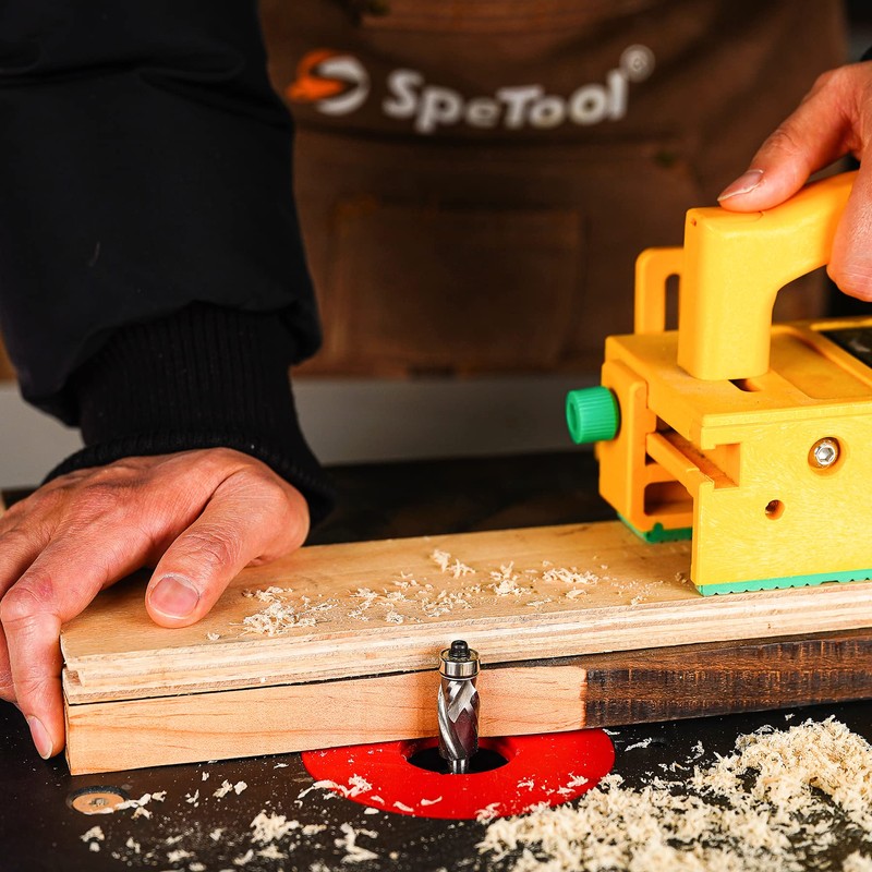 SpeTool Spiral Flush Cutter 8 mm Shank Compression Cut Cutter