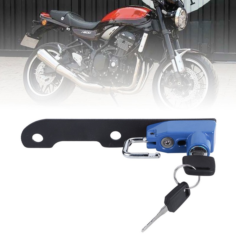 Motorcycle Modification Aluminum Alloy Helmet Lock Mount Hook Fit for