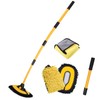 NEZENO 57'' Car Wash Brush with Long Handle Chenille Microfiber