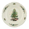 Seltmann Weiden Marie Luise 001.291068 Christmas Round Dinner Plates, Green/Multi-Coloured