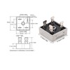 10Pcs 1000V 50A Single Phase Diode Bridge Rectifier Excellent Cooling