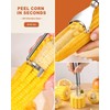 UrBestChoose 3PCS Corn Peeler Set – Stainless Steel Corn Stripper