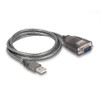 Delock Adapter USB 2.0 Type-A to 1 x Serial RS-232