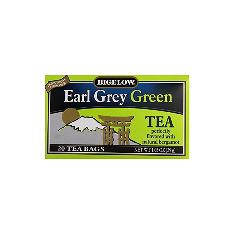 Bigelow Tea Grn Earl Grey 20bg
