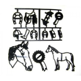 Horse Set Patchwork Cutters Sugarcraft Tools