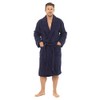 New Mens Tom Franks 100% Cotton Towelling Luxury Dressing Gown