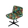 Armless Criss Cross Chair Cover Protectors Stretchable Removable Wide Seat