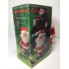 B/O Vintage Musical Walking Santa Claus with Bell. NOS. Plays