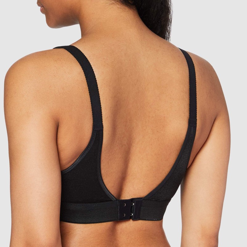 Triumph Women's Triaction Workout N Non-Wired Everyday Bra, Black, 32C