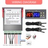 RUIZHI STC-3008 Digital Temperature Controller Thermostat Dual Digital Display Temperature