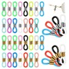 SIGZKK 60 Pcs Eyeglass Chain Ends Loop Holder Silicone Eyeglass