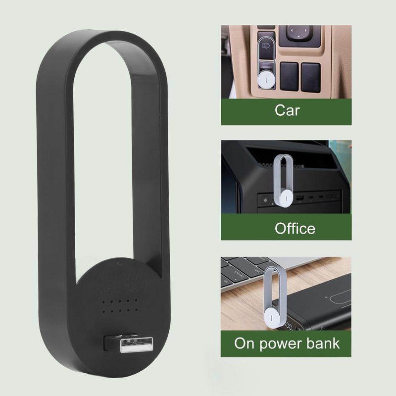 Mini Air Purifier USB Plug and Play Negative Ion Dedusting