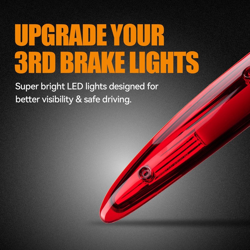 Cxdar Third 3rd Brake Light LED for 1997-2002 Ford Expedition,