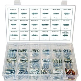 Swordfish 30300-90pc Brake Caliper & Wheel Cylinder Bleeder Screw Nipple Assortment Brake Bleeder Screw Assortment Kit