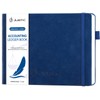 JUBTIC Accounting Ledger Book Horizontal - Expense Tracker Notebook &