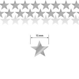 20g Confetti,Sliver Glitter Star Table Confetti,Star Confetti,Metallic Foil Stars for Sewing Dresses,Stage Decorations