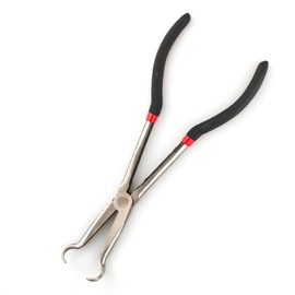 Professional Spark Plug Removal Tool - 11" Extended O-Ring Nose Pliers with Anti-Slip Handle - Essential Car Spark Plug Boot Removal Tool