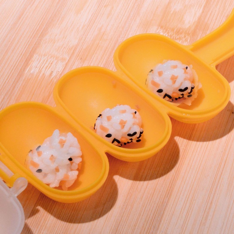 Gammaeon Sushi and Onigiri Rice Ball Shaper Set, Rice Mould