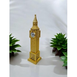 Big Ben With Clock gold metal bigben .london souvenire gold metal bigben (gold, medium)