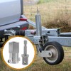 Upgraded Stainless Steel Trailer Jack Drill Adapter with Top Wind