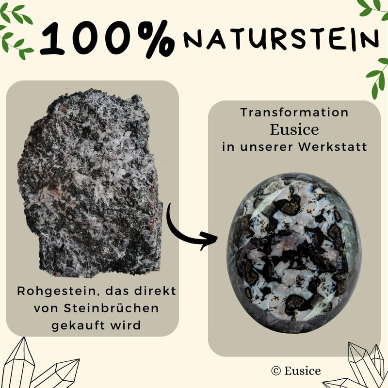 Eusice - Gabbro, Pierre de guidance, Pierre de méditation, Pierre