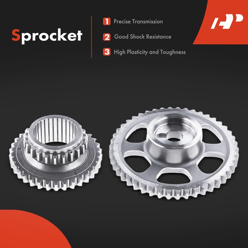 A-Premium 7PCS Engine Timing Chain Kit W/Tensioner & Guide &