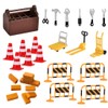 Pack of 30 Gnome Accessories Construction Site Miniature Construction Site