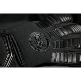GK Saver Football Goalkeeper Gloves Protech Blackout Contact Pro Professional Goalie Gloves Size 6 to 11 Soccer GK Gloves (Protech Blackout NF 9)