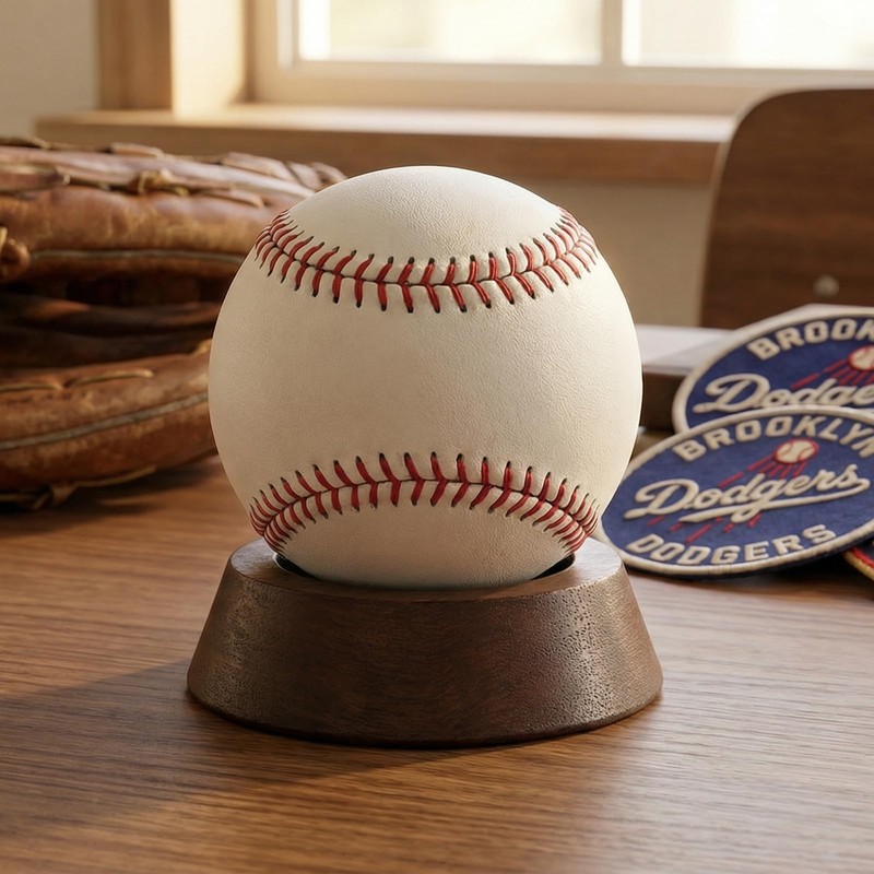 Pack of 3 Wooden Sphere Holder Display Stand for Crystal