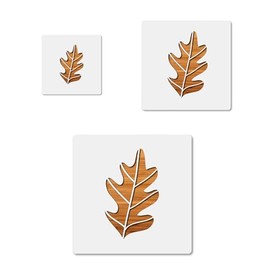 Leaf Fall, quality mylar stencil pack in 3 sizes, reusable for crafts and diy projects CCSTE-23085