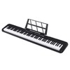 RIVVTA 88-Key Light-Up Keyboard Piano for Beginners, 200 Tone 200