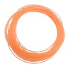 PU Polyurethane Round Belt, OD 4 mm, Glossy Polyurethane Round