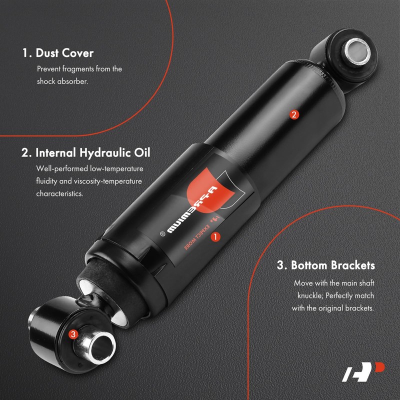 A-Premium Shock Absorber Strut Assembly Compatible with Volvo VNL 1998