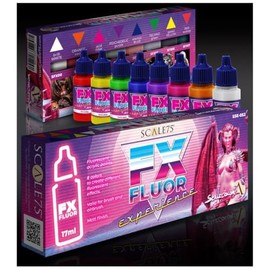 Scale 75 Scalecolor Paint FX Fluor Experience Paint Set