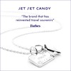 Jet Set Candy Sterling Silver Airplane Earrings
