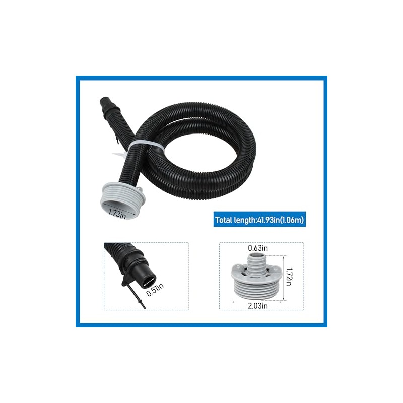 P6931 Hot Tub Air Inflation Hose Pool Hoses for Coleman,