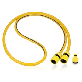 2m Universal Connection Kit ø 18 mm | Hose Pipe Connection with 2 Hose Quick Connectors 1 Tap Connector for Garden Hose Reel