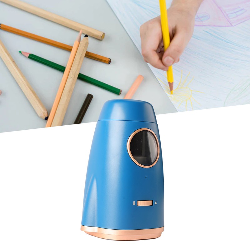 Electric Pencil Sharpener Full Automatic 1200mAh USB Charge High Speed