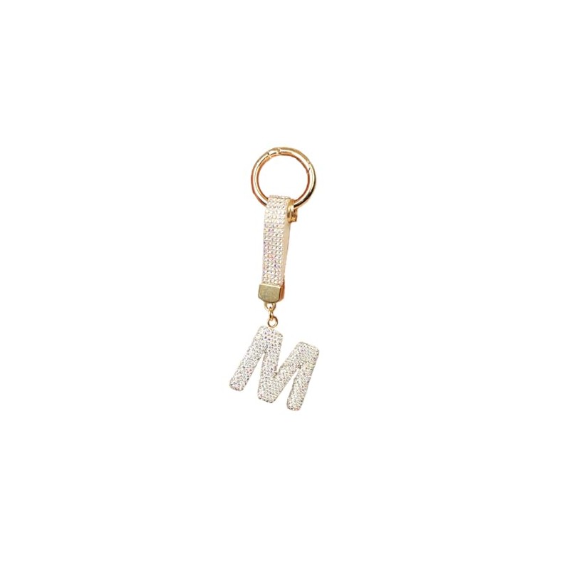 [DIVA Rose] Bag Charm Initial Charm Key Chain Alphabet Men