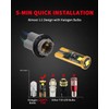 LASFIT 194 LED Bulb 6000K White, T10 168 2825 W5W