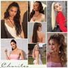 Charites Ponytail Extension, 18 Inch Claw Clip Ponytail Extension Human