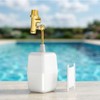 BOGERDACK 1PCS 3/8" NPT Male Water Float Valve, Automatic Fill