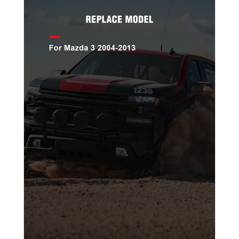 CCIYU Front Engine Coolant Reservoir Tank Compatible for Mazda 3