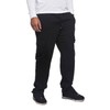 VICTORIOUS Men's Heavyweight Fleece Cargo Sweatpants - VICTORIOUS77 - Black