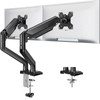 MOUNTUP Dual Monitor Stand fits up to 32 inch, 4.4-19.8