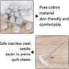 16 pcs Duvet Pins - Duvet Cover Holding Clip, Reusable